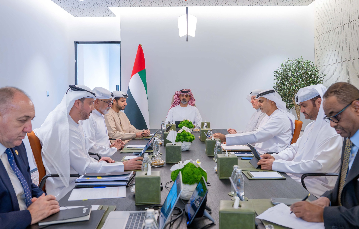 Ammar bin Humaid Chairs Ajman Bank Board Meeting: